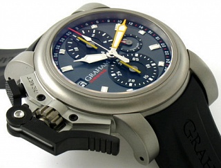 Fake Graham Chronofighter Oversize 20VKT.T01A.K10B Airwing Gun Metal watch